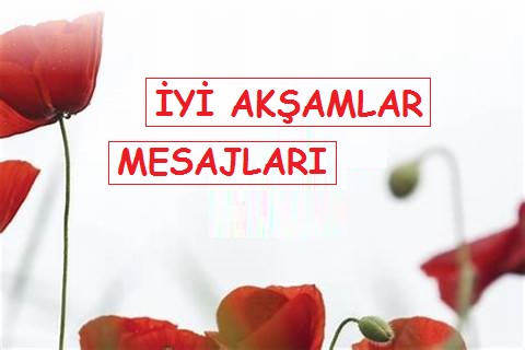 İyi Akşamlar Mesajları, İyi Akşamlar sözleri, Hayırlı Akşamlar, Sevgiliye iyi Akşamlar, Arkadaşa İyi Akşamlar