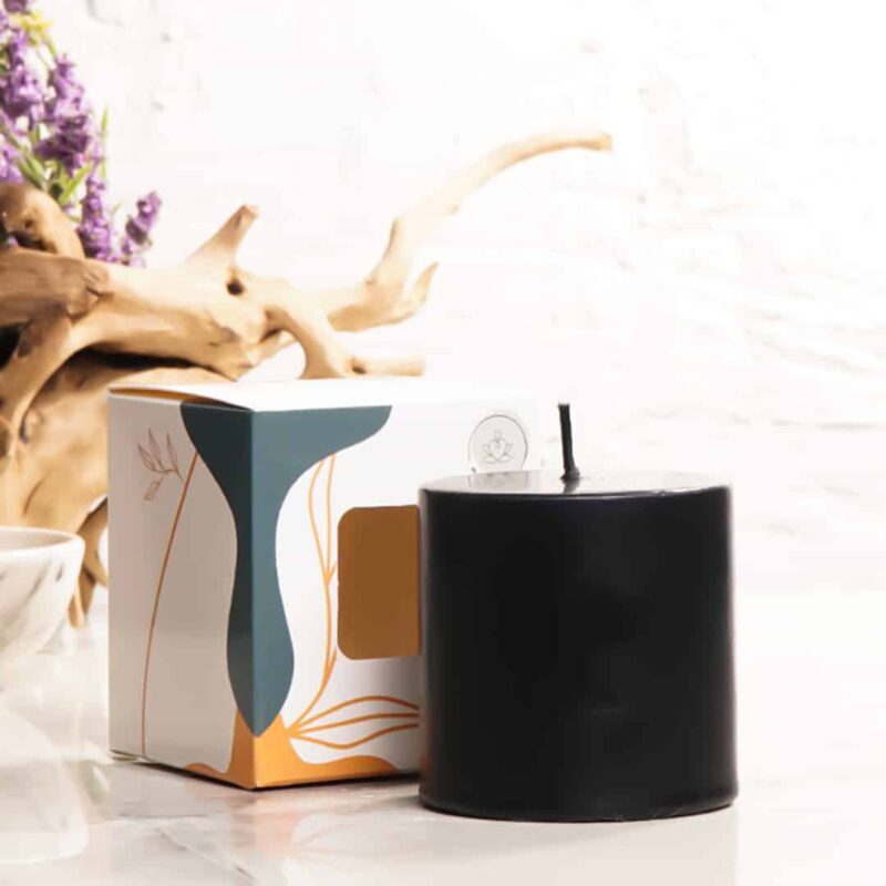 Mitr 7×7 cm Siyah Silindir Mum Ne İşe Yarar?