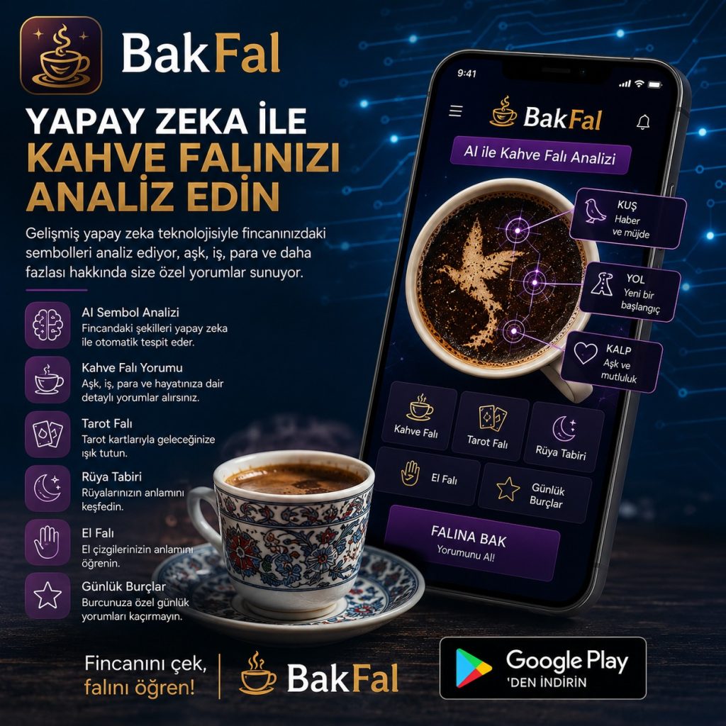 Kahve Falında Kuş, Yol, Kalp ve Balık Ne Demek? BakFal ile Fincan Sembollerini Keşfet